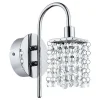 Luminaires Eglo Luminaires Antiques>Applique Eglo Almonte Chrome, Aspect Cristal, 1 Lumiere