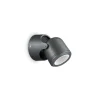 Luminaires Ideallux Spots Extérieurs>Applique Murale D'Exterieur Ideal Lux Xeno Noir, 1 Lumiere