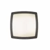 Luminaires Ideallux Plafonniers Extérieurs>Applique Murale D'Exterieur Ideal Lux Cometa Anthracite, 3 Lumieres