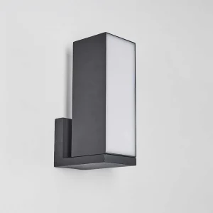 hofstein Luminaires Extérieurs Connectes>Applique Murale D'Exterieur Swanek Led Anthracite, 1 Lumiere