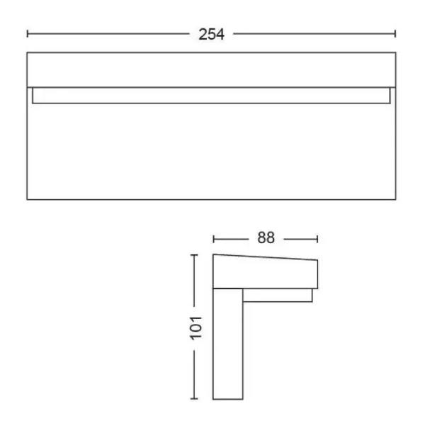 Luminaires Philips Luminaires Extérieurs Connectes>Applique Murale D'Exterieur Philips Hue Nyro Led Noir, 1 Lumiere, Changeur De Couleurs