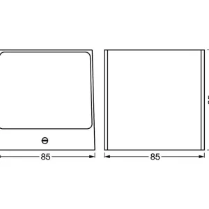 Luminaires Ledvance Luminaires Extérieurs Connectes>Applique Murale D'Exterieur Ledvance Smart+ Gris, 1 Lumiere