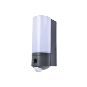 Luminaires Lutec Luminaires Extérieurs Connectes>Applique Murale D'Exterieur Lutec Pollux Led Anthracite, 1 Lumiere, Detecteur De Mouvement