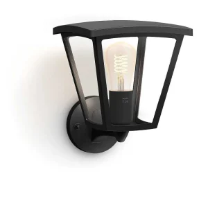 Luminaires Philips Luminaires Extérieurs Connectes>Applique Murale D'Exterieur Philips Hue White Inara Led Noir, 1 Lumiere