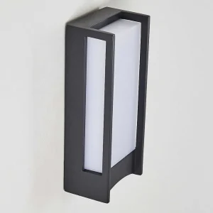 hofstein Appliques Extérieures>Applique Murale D'Exterieur Skove Led Anthracite, 1 Lumiere, Detecteur De Mouvement