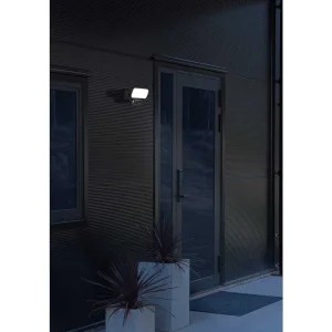 Luminaires Konstsmide Luminaires Extérieurs Connectes>Applique Murale D'Exterieur Konstsmide Camera-Smart-Light Led Noir, 1 Lumiere, Detecteur De Mouvement