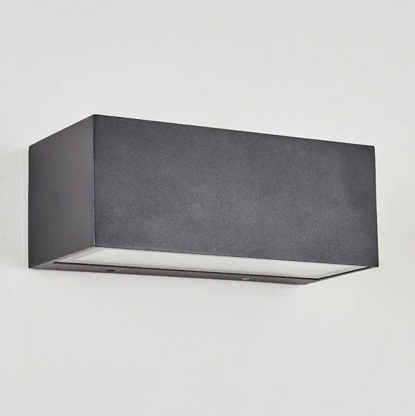 hofstein Luminaires Extérieurs Connectes>Applique Murale D'Exterieur Spidern Led Anthracite, 1 Lumiere, Changeur De Couleurs