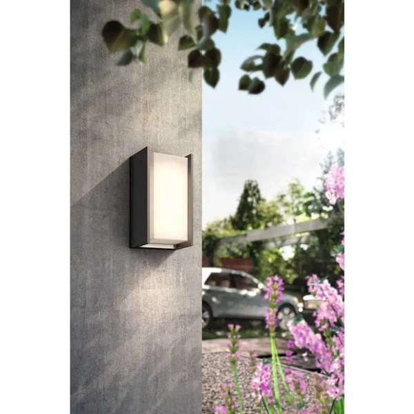 Luminaires Philips Luminaires Extérieurs Connectes>Applique Murale D'Exterieur Set X 2 Philips Hue Turaco Led Anthracite, 1 Lumiere