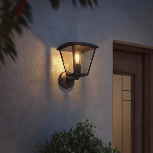 Luminaires Philips Luminaires Extérieurs Connectes>Applique Murale D'Exterieur Philips Hue White Inara Led Noir, 1 Lumiere