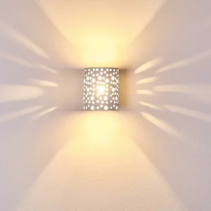 hofstein Luminaires Marocains>Applique Murale Glenden Blanc, 1 Lumiere