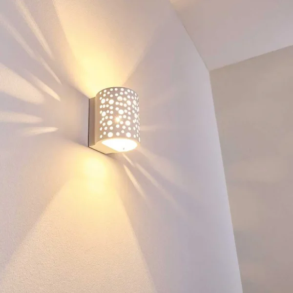 hofstein Luminaires Marocains>Applique Murale Glenden Blanc, 1 Lumiere