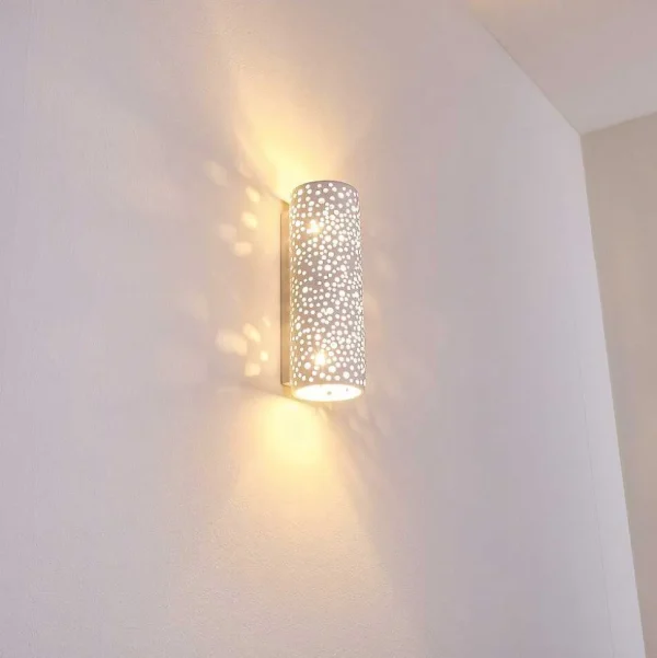 hofstein Luminaires Marocains>Applique Murale Jabiru Blanc, 2 Lumieres