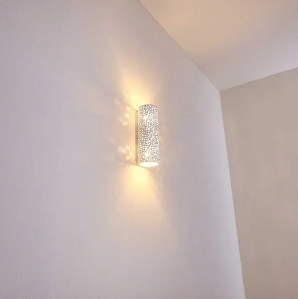 hofstein Luminaires Marocains>Applique Murale Jabiru Blanc, 2 Lumieres