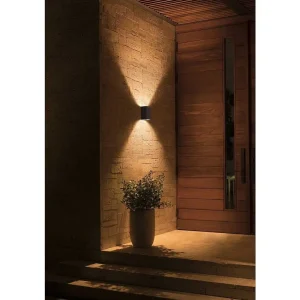 Luminaires Philips Luminaires Extérieurs Connectes>Applique Murale Philips Hue White & Color Ambiance Resonate Led Noir, 2 Lumieres