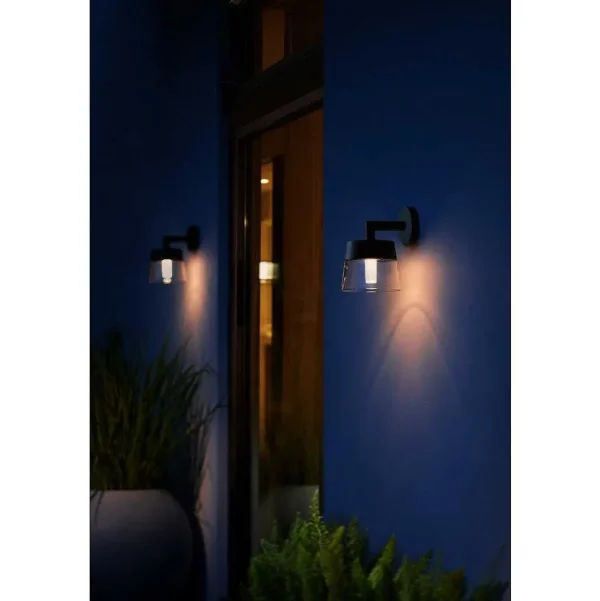 Luminaires Philips Luminaires Extérieurs Connectes>Applique Murale Philips Hue White & Color Ambiance Attract Led Noir, 1 Lumiere