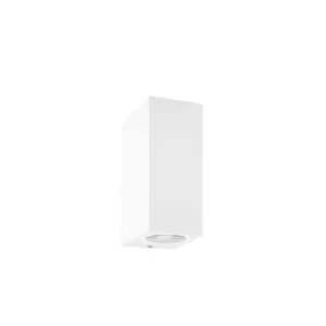 Luminaires Philips Wiz>Applique Murale Philips Wiz Up&Down Led Blanc, 2 Lumieres, Changeur De Couleurs