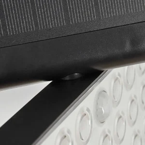 hofstein Luminaires Extérieurs Connectes>Applique Solaire Estampes Led Anthracite, 1 Lumiere, Detecteur De Mouvement