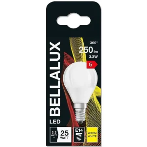 BELLALUX Ampoules E14>® Led E14 3,3 Watt 2700 Kelvin 250 Lumen