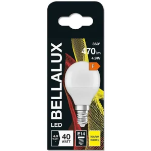 BELLALUX Ampoules E14>® Led E14 4,9 Watt 2700 Kelvin 470 Lumen