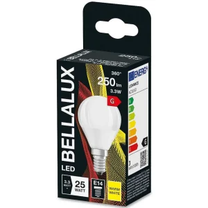 BELLALUX Ampoules E14>® Led E14 3,3 Watt 2700 Kelvin 250 Lumen