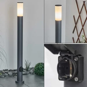 hofstein Balises Lumineuses>Borne Lumineuse Caserta Anthracite, 1 Lumiere