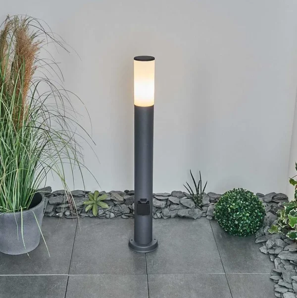 hofstein Balises Lumineuses>Borne Lumineuse Caserta Anthracite, 1 Lumiere