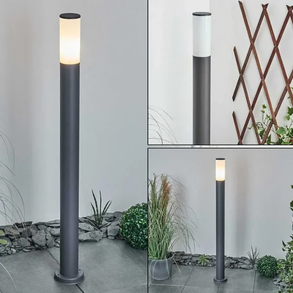 hofstein Balises Lumineuses>Borne Lumineuse Caserta Anthracite, 1 Lumiere