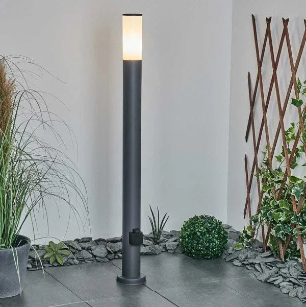 hofstein Balises Lumineuses>Borne Lumineuse Caserta Anthracite, 1 Lumiere