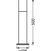 Luminaires Ledvance Luminaires Extérieurs Connectes>Borne Lumineuse Ledvance Smart+ Gris, 1 Lumiere