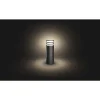 Luminaires Philips Luminaires Extérieurs Connectes>Borne Lumineuse Philips Hue White Lucca Led Anthracite, 1 Lumiere