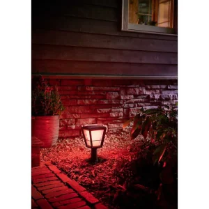 Luminaires Philips Luminaires Extérieurs Connectes>Borne Lumineuse Philips Hue Ambiance White & Color Econic Led Noir, 1 Lumiere, Changeur De Couleurs