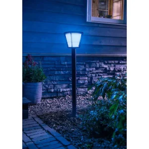 Luminaires Philips Luminaires Extérieurs Connectes>Borne Lumineuse Philips Hue Ambiance White & Color Econic Led Noir, 1 Lumiere, Changeur De Couleurs