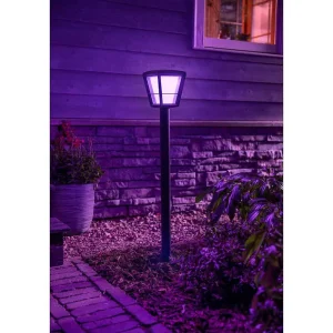 Luminaires Philips Luminaires Extérieurs Connectes>Borne Lumineuse Philips Hue Ambiance White & Color Econic Led Noir, 1 Lumiere, Changeur De Couleurs