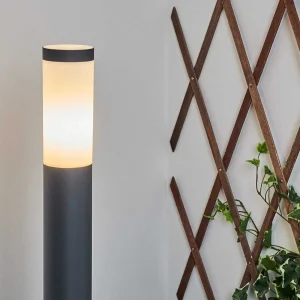 hofstein Balises Lumineuses>Borne Lumineuse Sessa Anthracite, 1 Lumiere