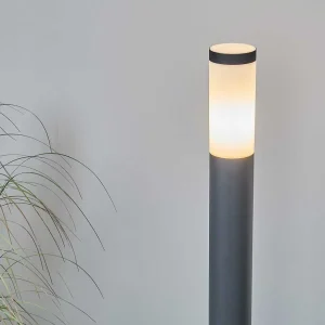 hofstein Balises Lumineuses>Borne Lumineuse Sessa Anthracite, 1 Lumiere