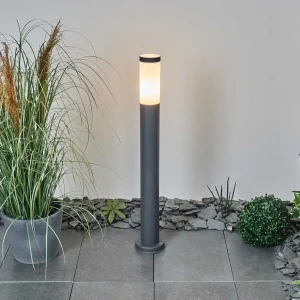 hofstein Balises Lumineuses>Borne Lumineuse Sessa Anthracite, 1 Lumiere