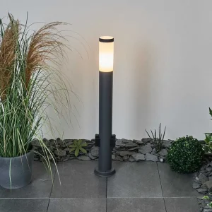 hofstein Balises Lumineuses>Borne Lumineuse Sessa Anthracite, 1 Lumiere