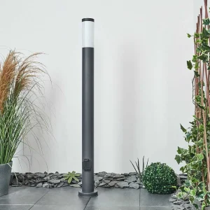 hofstein Balises Lumineuses>Borne Lumineuse Sessa Anthracite, 1 Lumiere