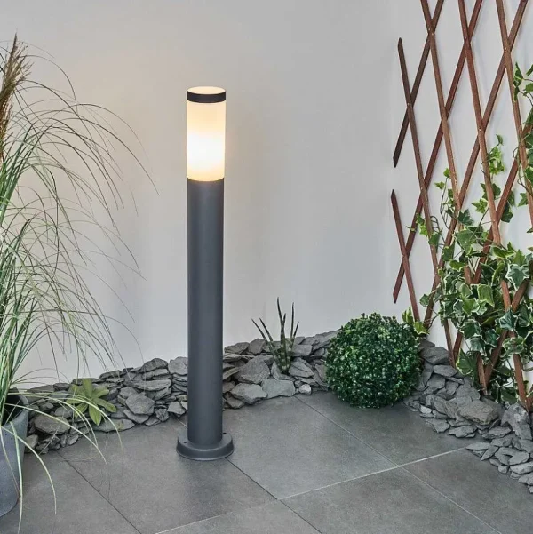 hofstein Balises Lumineuses>Borne Lumineuse Sessa Anthracite, 1 Lumiere