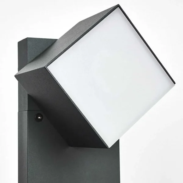 hofstein Balises Lumineuses>Borne Lumineuse Swanek Led Anthracite, 1 Lumiere