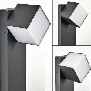 hofstein Balises Lumineuses>Borne Lumineuse Swanek Led Anthracite, 1 Lumiere