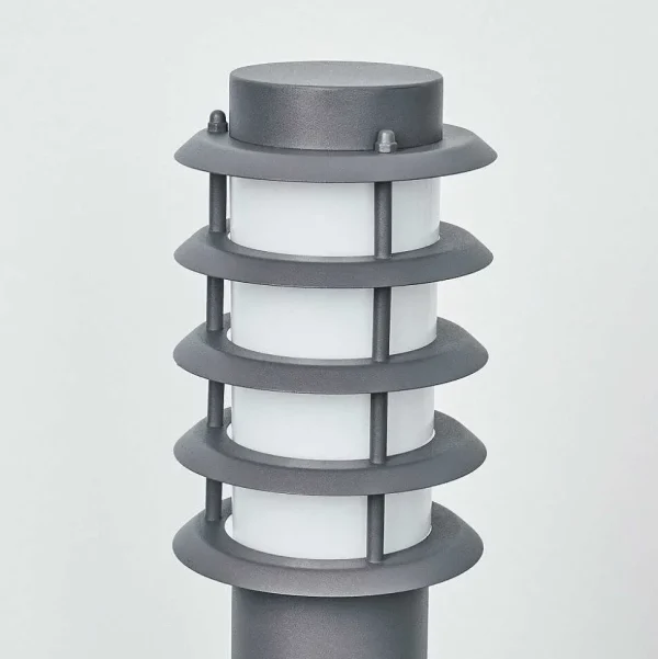 hofstein Luminaires Extérieurs Avec Prise>Borne Lumineuse Tunes Anthracite, 1 Lumiere