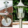 hofstein Lampes De Jardin>Borne Moskau Acier Inoxydable, 1 Lumiere