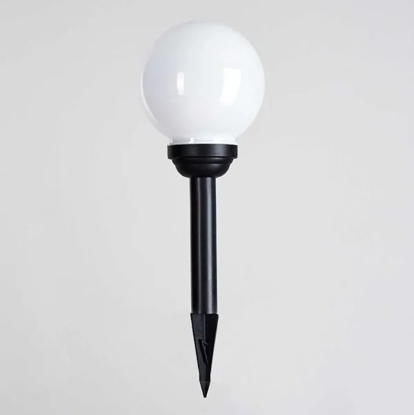 hofstein Lampes Solaires>Boule Lumineuse Campinas Led Noir, Blanc, 1 Lumiere