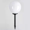 hofstein Lampes Solaires>Boule Lumineuse Campinas Led Noir, Blanc, 1 Lumiere