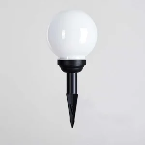 hofstein Lampes Solaires>Boule Lumineuse Campinas Led Noir, Blanc, 1 Lumiere