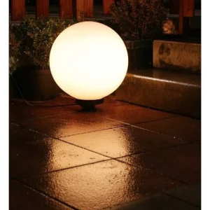 hofstein Lampes À Boules>Boule Lumineuse De Jardin 40 Cm Blanc, 1 Lumiere