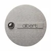 Luminaires Albert Leuchten Divers>Bouton De Sonnette Albert 945 Acier Inoxydable