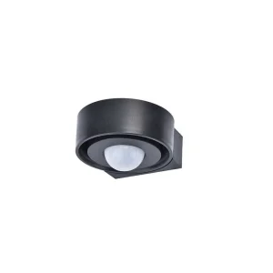 Luminaires Lutec Accessoires Connectes>Detecteur De Mouvement Lutec Dawny Noir, Detecteur De Mouvement