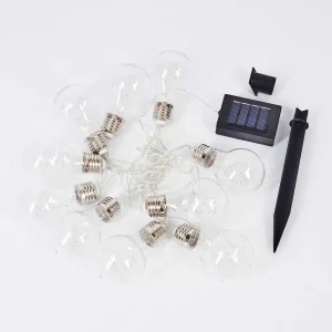 hofstein Lampes Solaires>Guirlande Lumineuse Solaire Markhus Led Transparent, 10 Lumieres